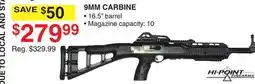 Dunham's Sports HI-POINT 9MM CARBINE offer