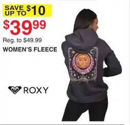 Dunham's Sports ROXY WOMEN'S FLEECE offer