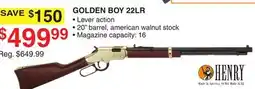 Dunham's Sports HENRY GOLDEN BOY 22LR offer