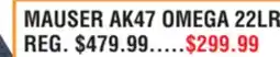 Dunham's Sports GSG MAUSER AK47 OMEGA 22LR offer
