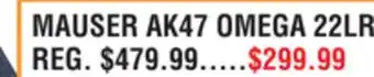 Dunham's Sports GSG MAUSER AK47 OMEGA 22LR offer