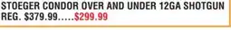 Dunham's Sports STOEGER CONDOR OVER AND UNDER 12GA SHOTGUN offer