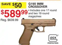 Dunham's Sports LOCK PERFECTION G19X 9MM CROSSOVER offer