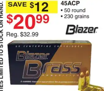 Dunham's Sports BLAZER 45ACP offer