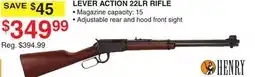 Dunham's Sports HENRY LEVER ACTION 22LR RIFLE offer