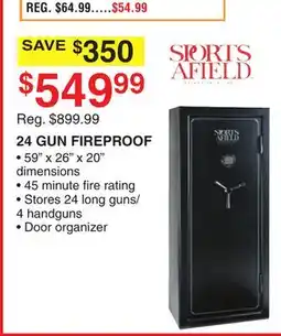 Dunham's Sports 24 GUN FIREPROOF offer