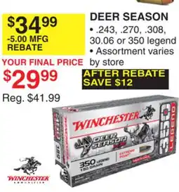 Dunham's Sports WINCHESTER DEER SEASON 243 offer
