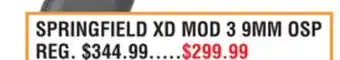 Dunham's Sports SPRINGFIELD XD MOD 3 9MM OSP offer