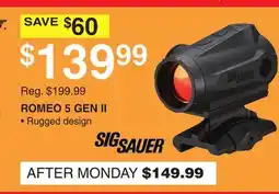 Dunham's Sports SIGSAUER ROMEO 5 GEN II offer
