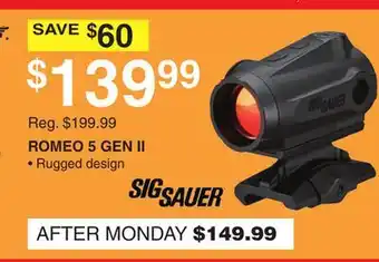 Dunham's Sports SIGSAUER ROMEO 5 GEN II offer