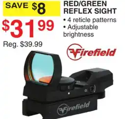 Dunham's Sports FIREFIELD RED/GREEN REFLEX SIGHT offer