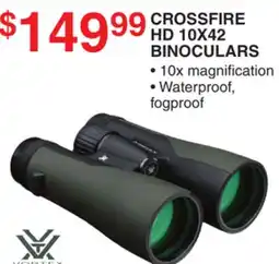Dunham's Sports CROSSFIRE HD 10X42 BINOCULARS offer