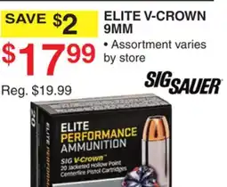 Dunham's Sports ELITE V-CROWN 9MM offer