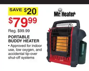Dunham's Sports MR. HEATER PORTABLE BUDDY HEATER offer