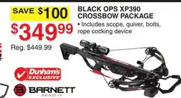 Dunham's Sports BLACK OPS XP390 CROSSBOW PACKAGE offer