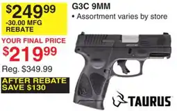 Dunham's Sports G3C 9MM offer