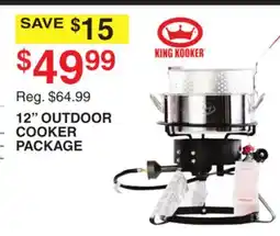 Dunham's Sports KING KOOKER 12 OUTDOOR COOKER PACKAGE offer