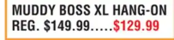Dunham's Sports MUDDY BOSS XL HANG-ON offer
