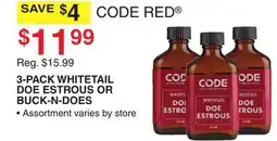 Dunham's Sports 3-PACK WHITETAIL DOE ESTROUS OR BUCK-N-DOES offer