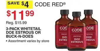 Dunham's Sports 3-PACK WHITETAIL DOE ESTROUS OR BUCK-N-DOES offer