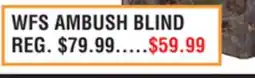 Dunham's Sports WFS AMBUSH BLIND offer