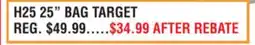 Dunham's Sports H25 25 BAG TARGET offer