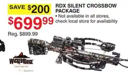 Dunham's Sports WICKEDRIDGE RDX SILENT CROSSBOW PACKAGE offer