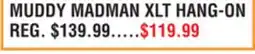 Dunham's Sports MUDDY MADMAN XLT HANG-ON offer