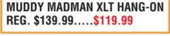 Dunham's Sports MUDDY MADMAN XLT HANG-ON offer