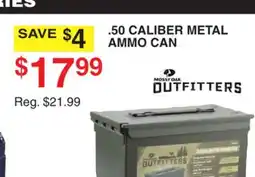 Dunham's Sports MOSSY OAK .50 CALIBER METAL AMMO CAN offer