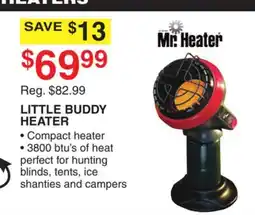 Dunham's Sports MR. HEATER LITTLE BUDDY HEATER offer