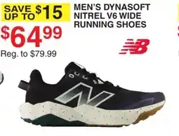 Dunham's Sports MEN'S DYNASOFT NITREL V6 WIDE RUNNING SHOES offer