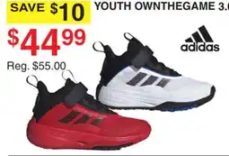 Dunham's Sports ADIDAS YOUTH OWNTHEGAME 3.0 offer