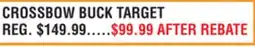 Dunham's Sports CROSSBOW BUCK TARGET offer
