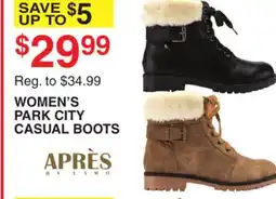Dunham's Sports APRES WOMEN'S PARK CITY CASUAL BOOTS offer