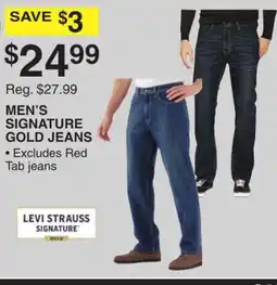 Dunham's Sports LEVI'S MEN'S SIGNATURE GOLD JEANS offer