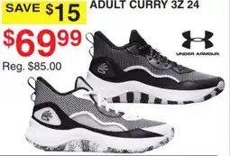 Dunham's Sports UNDER ARMOUR ADULT CURRY 3Z 24 offer