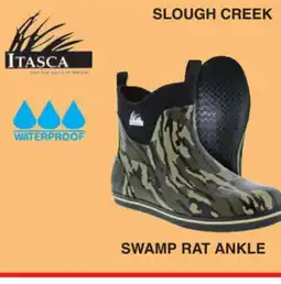Dunham's Sports ITASCA SWAMP RAT ANKLE HUNTING BOOTS offer