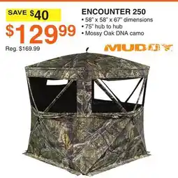 Dunham's Sports MUDDY ENCOUNTER 250 CAMO offer