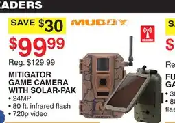 Dunham's Sports MITIGATOR GAME CAMERA WITH SOLAR-PAK offer