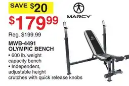 Dunham's Sports MARCY OLYMPIC BENCH offer
