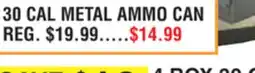 Dunham's Sports 30 CAL METAL AMMO CAN offer