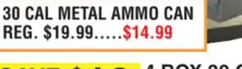 Dunham's Sports 30 CAL METAL AMMO CAN offer