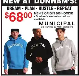 Dunham's Sports MEN'S ORIGIN 300 HOODIE offer