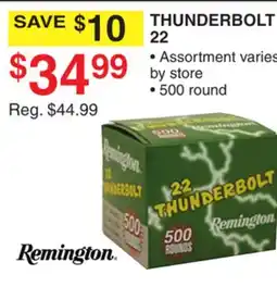 Dunham's Sports REMINGTON THUNDERBOLT 22 offer