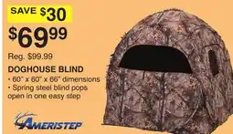 Dunham's Sports AMERISTEP DOGHOUSE BLIND offer