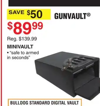 Dunham's Sports GUNVAULT MINIVAULT offer