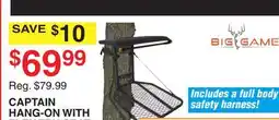 Dunham's Sports CAPTAIN HANG-ON WITH FLEX TEK SEAT offer