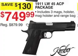 Dunham's Sports 1911 LW 45 ACP PACKAGE offer