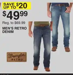 Dunham's Sports MEN'S RETRO DENIM offer